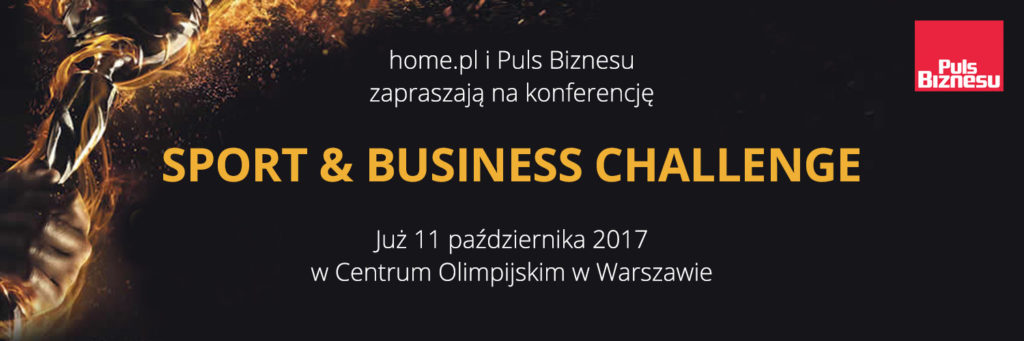 home.pl i Puls Biznesu zapraszają na konferencję Sport & Business Challenge
