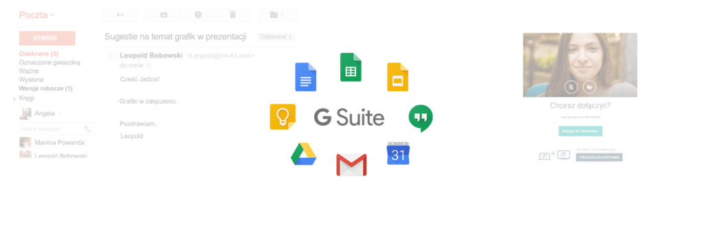 Czym G Suite różni się od Gmail?