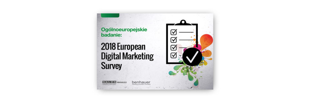 Wyniki ankiety 2018 European Digital Marketing Survey – pobierz ebook od home.pl i Salesmanago