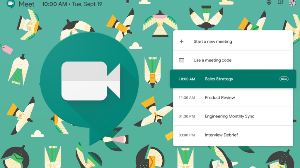 Google Hangouts Meet: nowe motywy graficzne dla komunikatora w G Suite