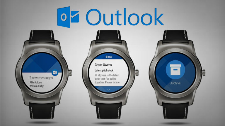 Outlook: poczta w zegarku? Tak, jeżeli posiadasz smartwatch!