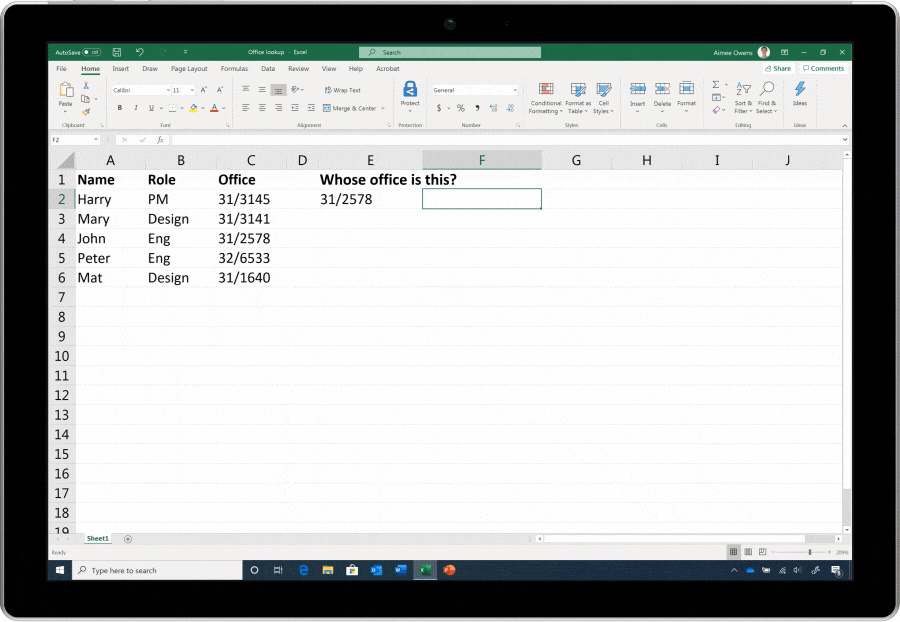 Co nowego w Excel XLOOKUP?