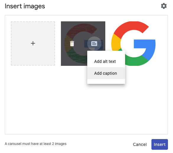 Witryny Google: jak dodać tekst do zdjęcia?