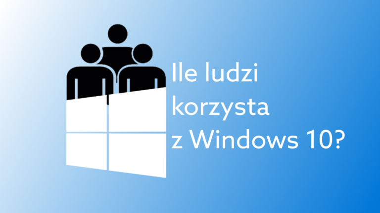 Ilu użytkowników korzysta z Windows 10?