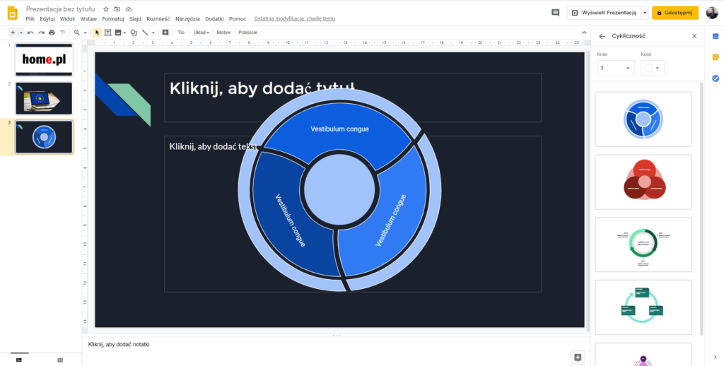 Jak dodać diagram?