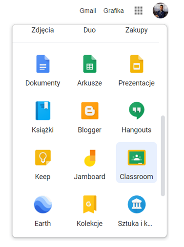 Aplikacje Google Workspace