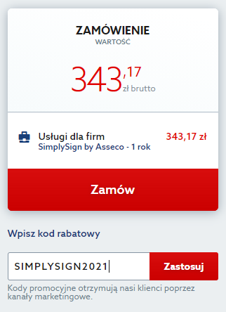Tani podpis elektroniczny z kodem rabatowym w home.pl