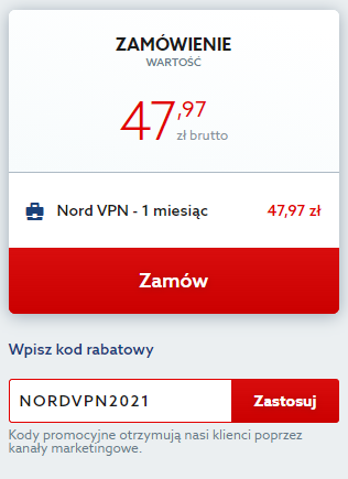 jak kupic nordvpn taniej