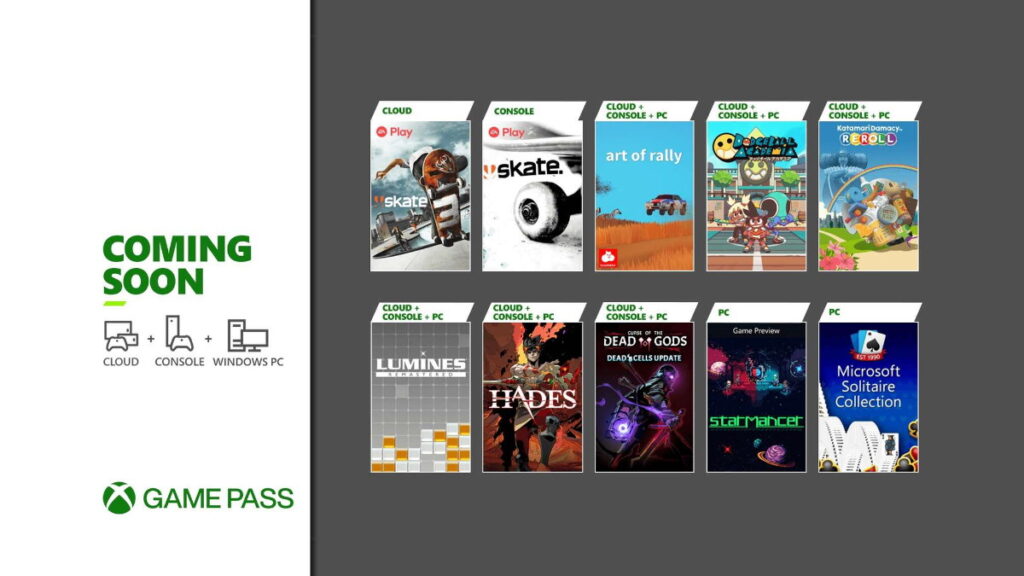 Game Pass w sierpniu 2021: nowe gry Xbox Game Pass w tym miesiącu