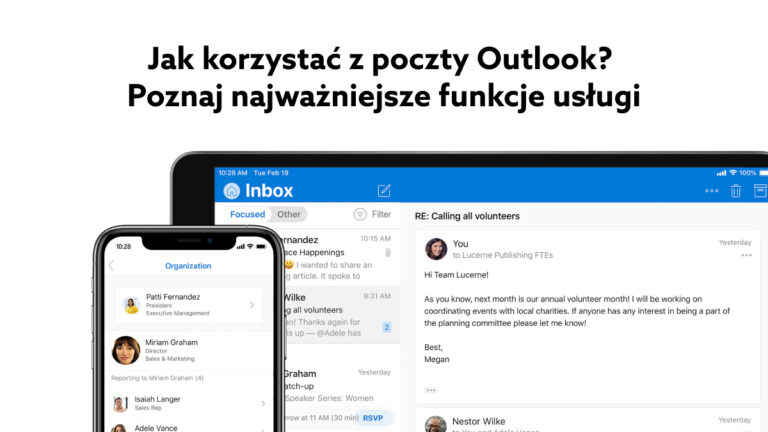 Jak korzystać z poczty Outlook? Poznaj najważniejsze funkcje usługi