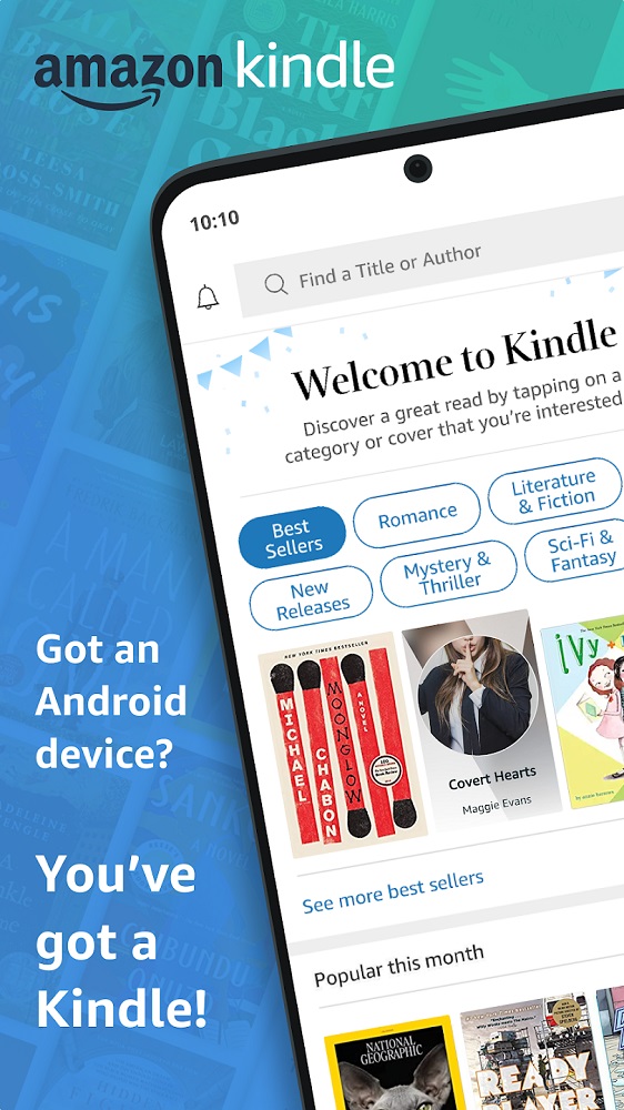 Jak czytać ebooki? Amazon Kindle na smartfonie i tablecie.
