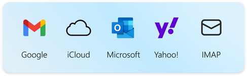 Outlook w MacOS wspiera różne rodzaje kont