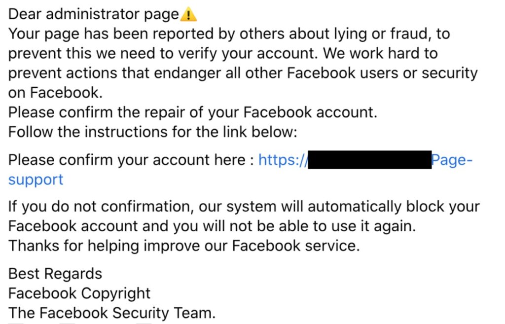 Scam reklamowy na Facebooku