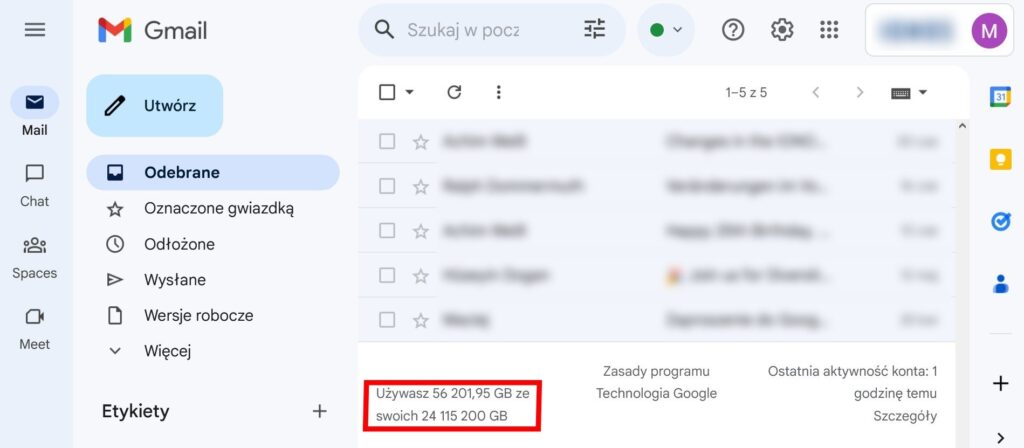 Jak mieć więcej miejsca na Dysku Google? Elastyczna przestrzeń zbiorcza.