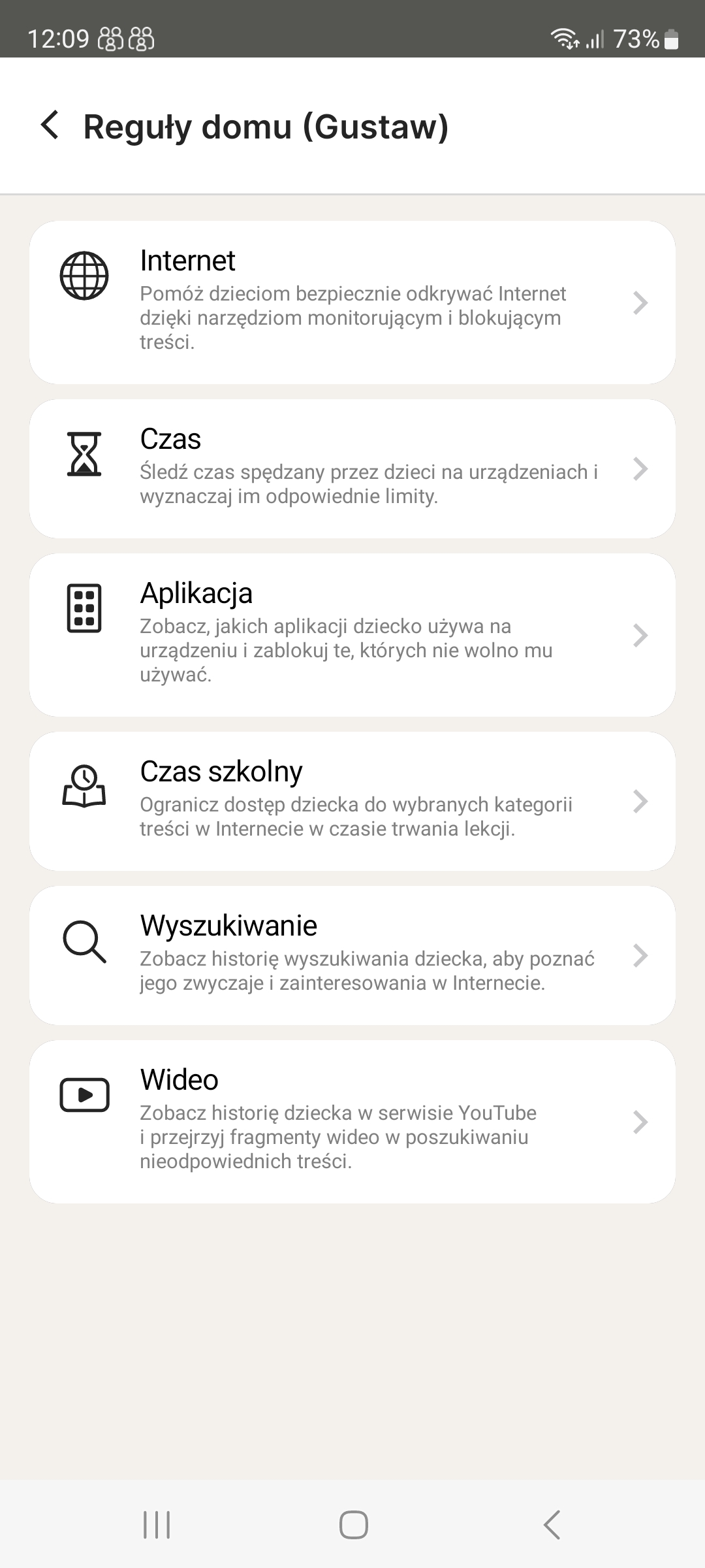 Konfiguracja limitu czasu dostępu do internetu na telefonie dziecka 