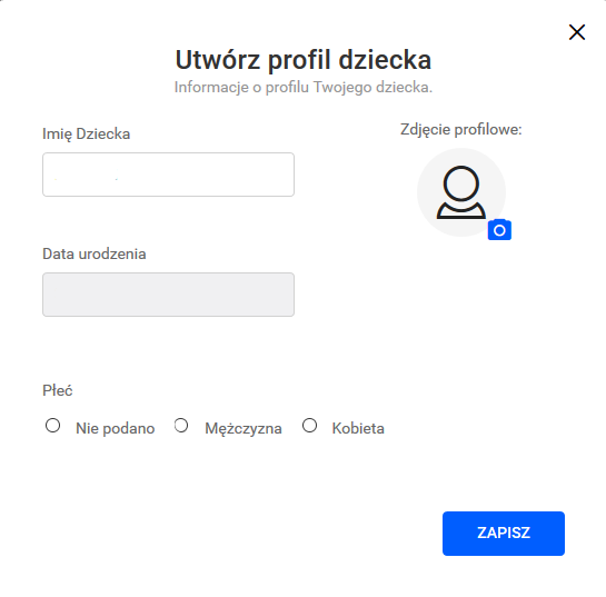 Tworzenie profilu dziecka w Kontroli Rodzicielskiej w Bitdefender