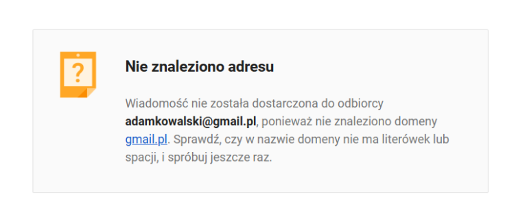 POMOCNICZY ADRES E MAIL GMAIL visual data 5